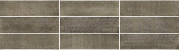 Cromatica Earth Ribbed Gloss 3x9