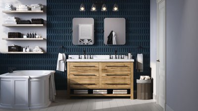 Nouveau Navy Artdeco 2x6