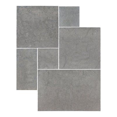 Marmi Antiqua Chateau Lagos Azul Blend Ashler Pattern
