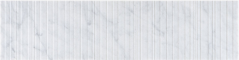Marmi Amalfi White Venatino Sunrise 6x24x3/8