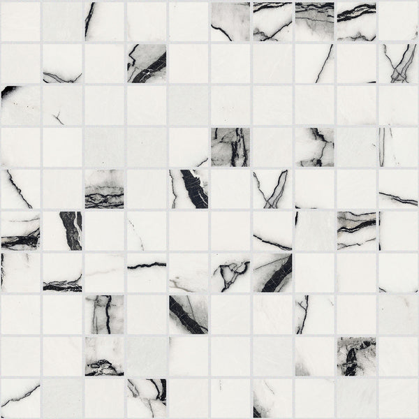 Castelvetra Venata Matte Mosaic 2x2