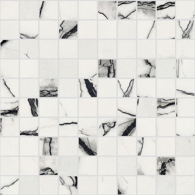 Castelvetra Venata Matte Mosaic 2x2