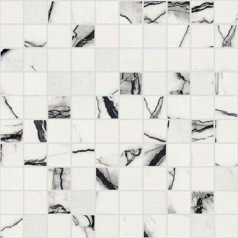 Castelvetra Venata Matte Mosaic 2x2